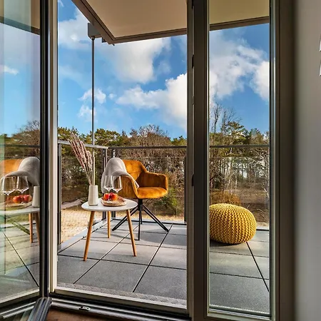 Prora - Apartment Mit Balkon - Baltic Sunrise * ビンツ