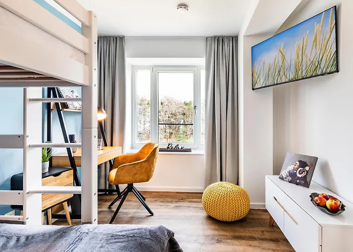 Prora - Modernes Mit Balkon, Meerblick Und E-ladestation - Baltic Sunrise Apartment